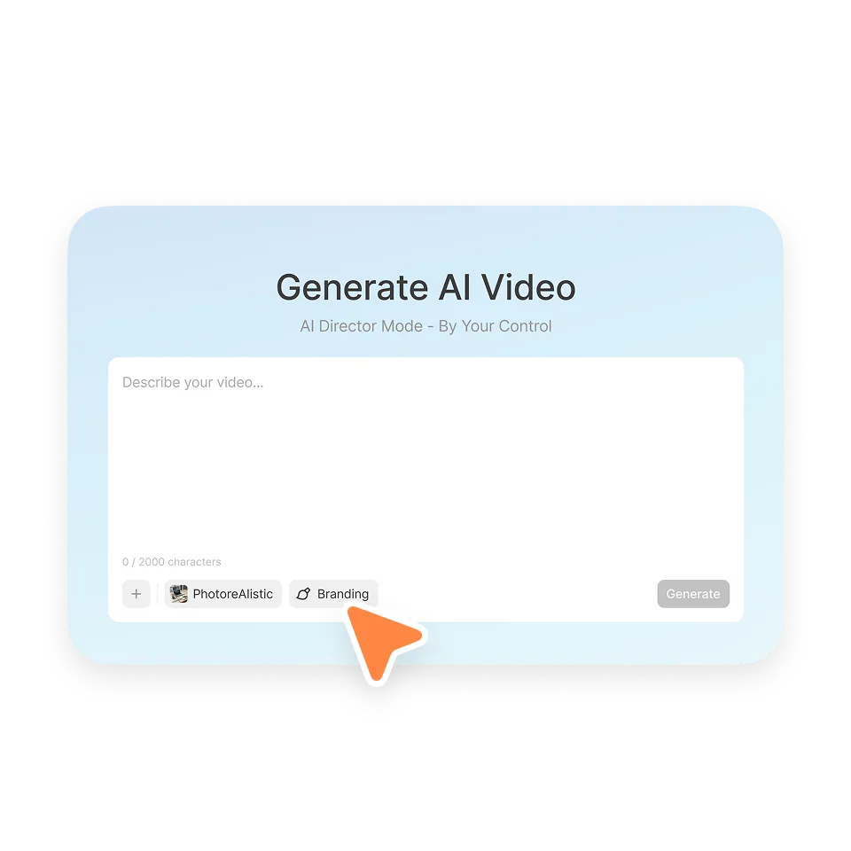 Visla project creation screen for starting a video with an idea, script, or existing assets.